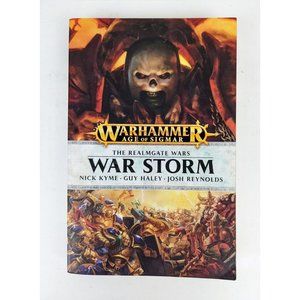 Warhammer Age of Sigmar: the Realmgate Wars War Storm Paperback Book 2015 Used